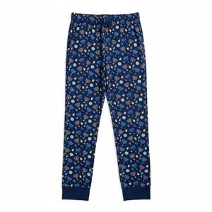 LEV baby Bamboo Pants Hanukkah Menorah Dreidel Print Elastic‎ Waist Size L